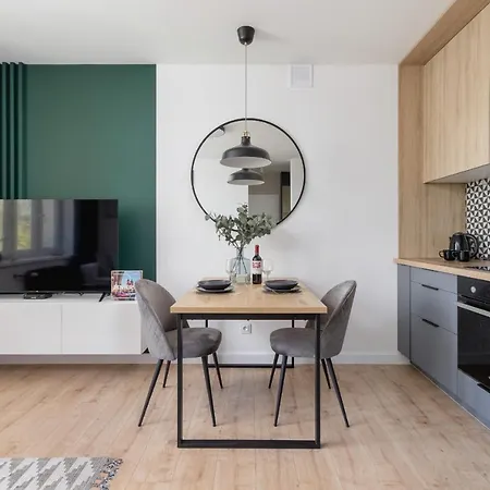 Modern Apartment Grzegorzeckie Roundabout Cracow By Noclegi Renters Cracovia Exterior foto